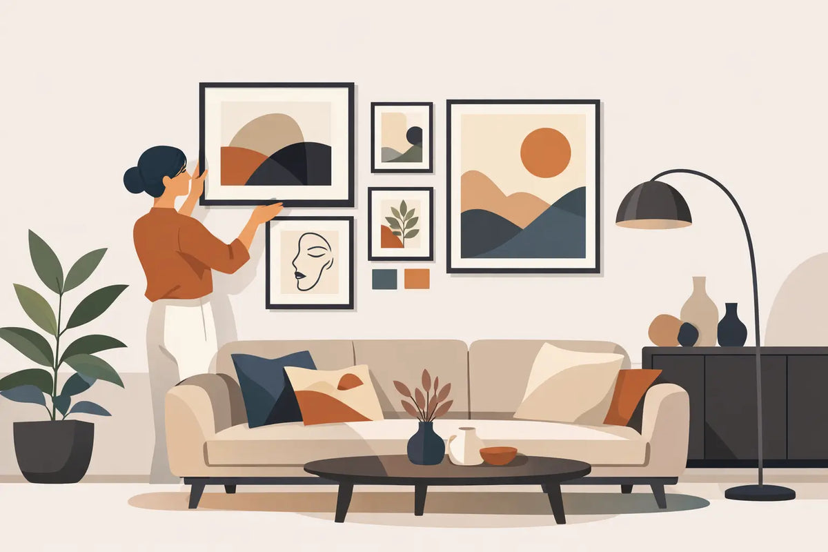 Como decorar parede com arte e sofisticação
