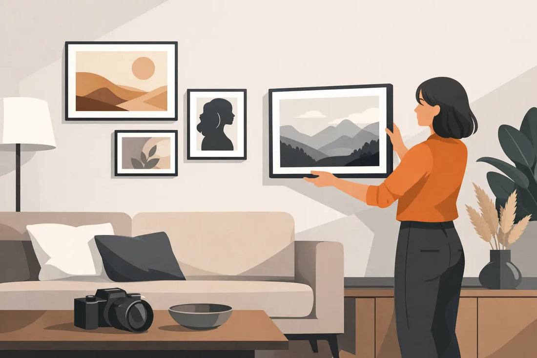 Fotografia artística para decoração com presença