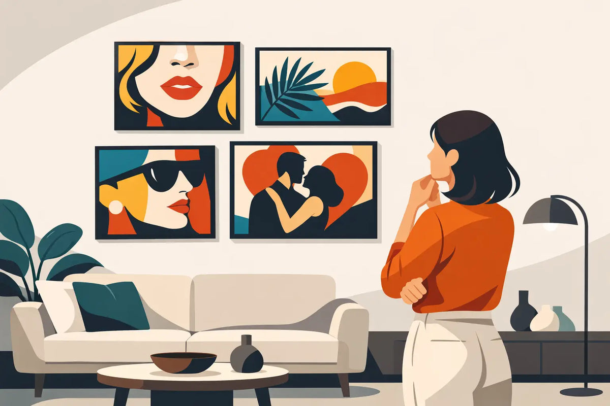 Quadros art pop para sala: como escolher