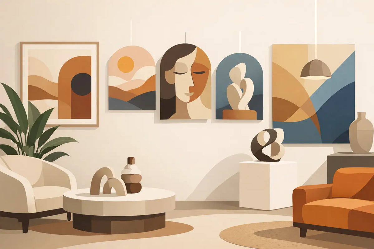 Tendências de arte para interiores em 2026