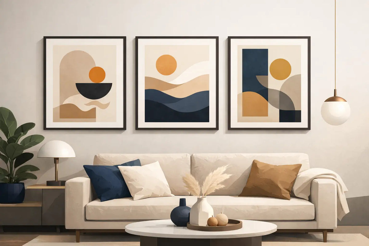 Quadros sofisticados que elevam o ambiente