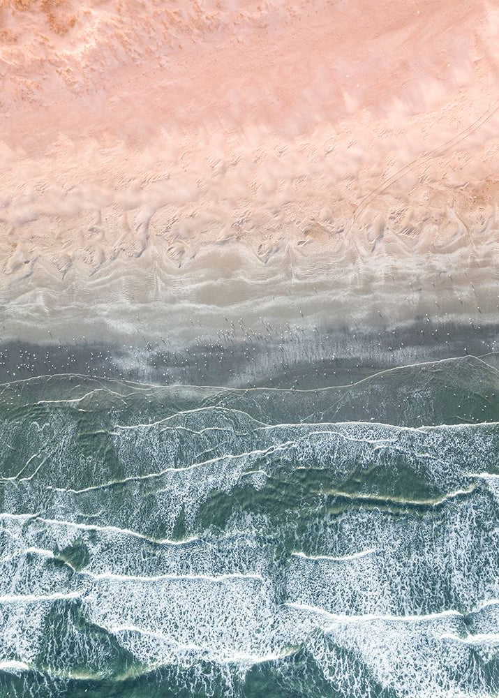 Pink and blue coastal | Raisa Zwart