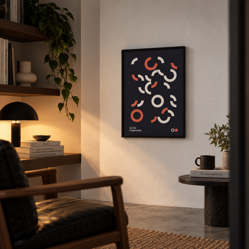Abstract Circle Fragments | David Vineïs