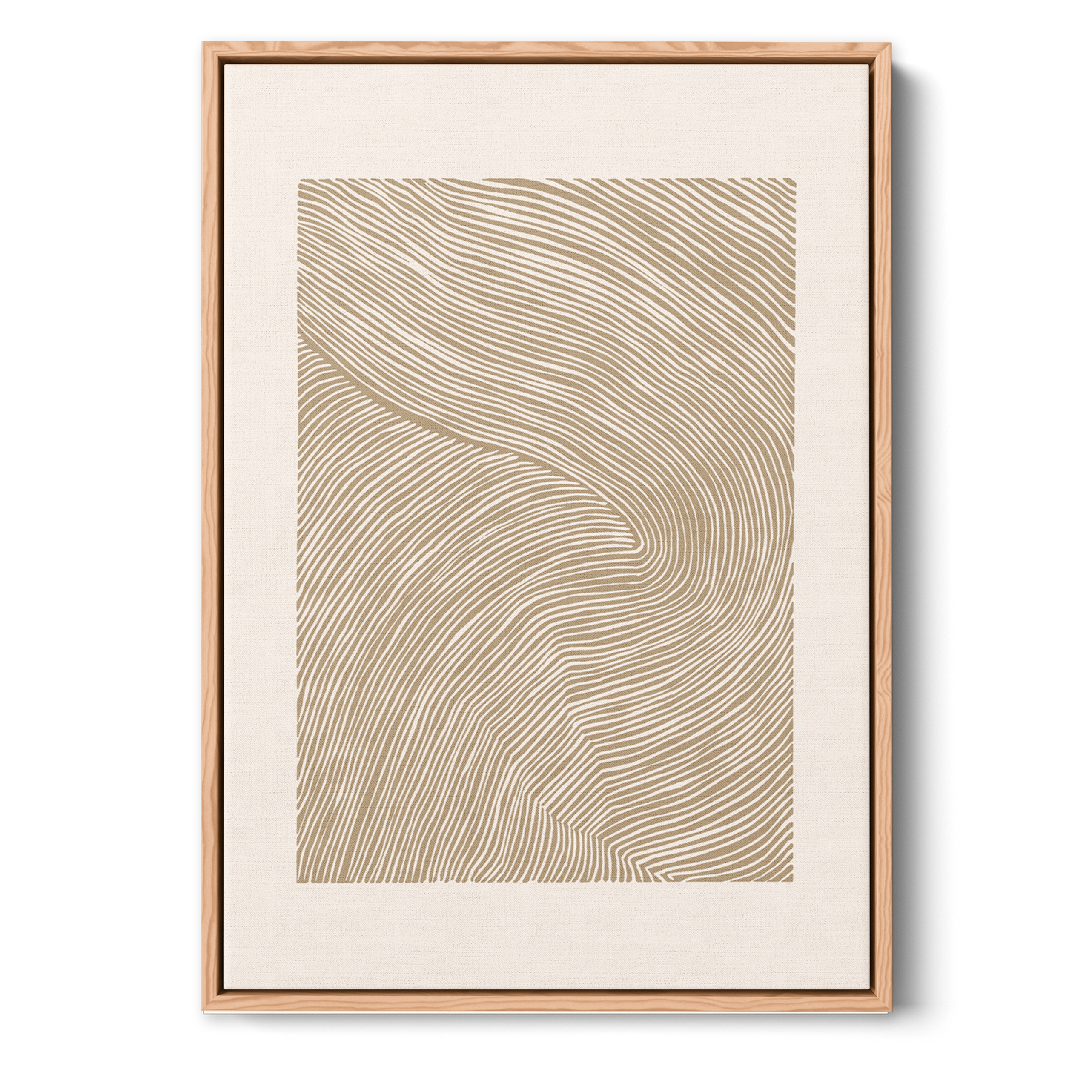 Arte Linogravura | Bege