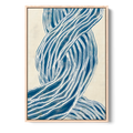 Arte Minimalista Azul