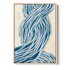 Arte Minimalista Azul