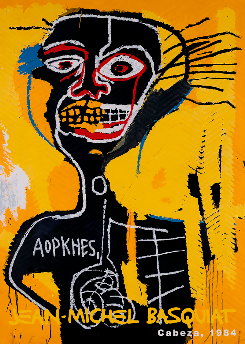 Basquiat | Cabeza 1984
