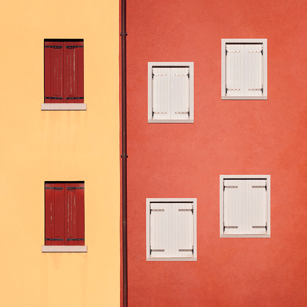 Colorful Facade Windows | Andrea Comari