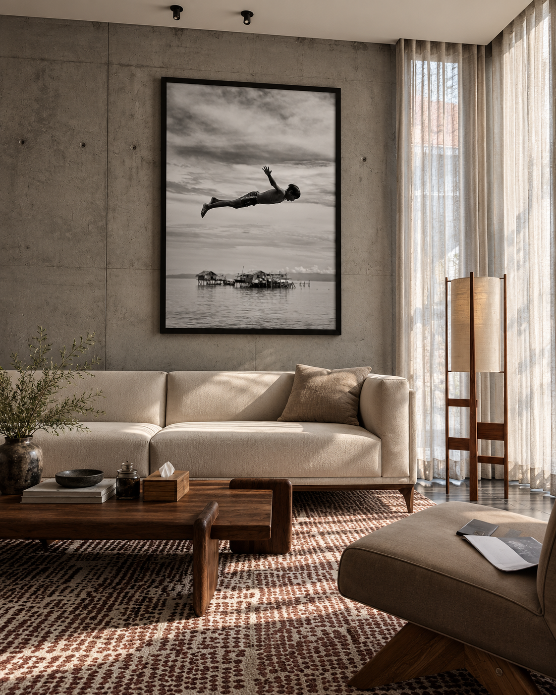 Flying Boy Over Water | Kieron Long