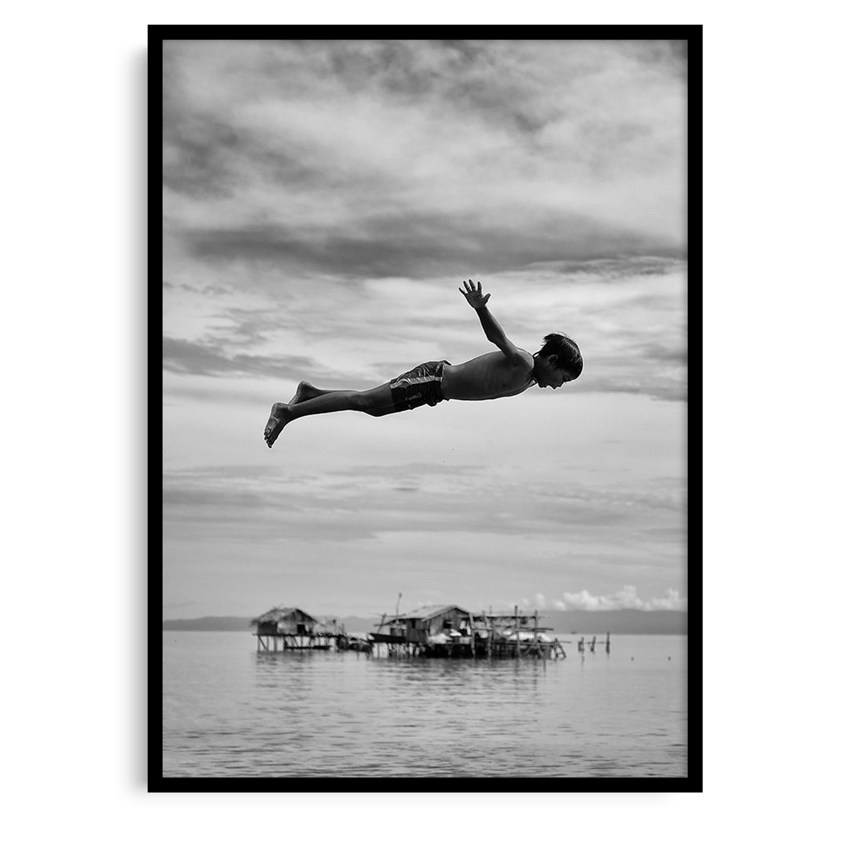 Flying Boy Over Water | Kieron Long