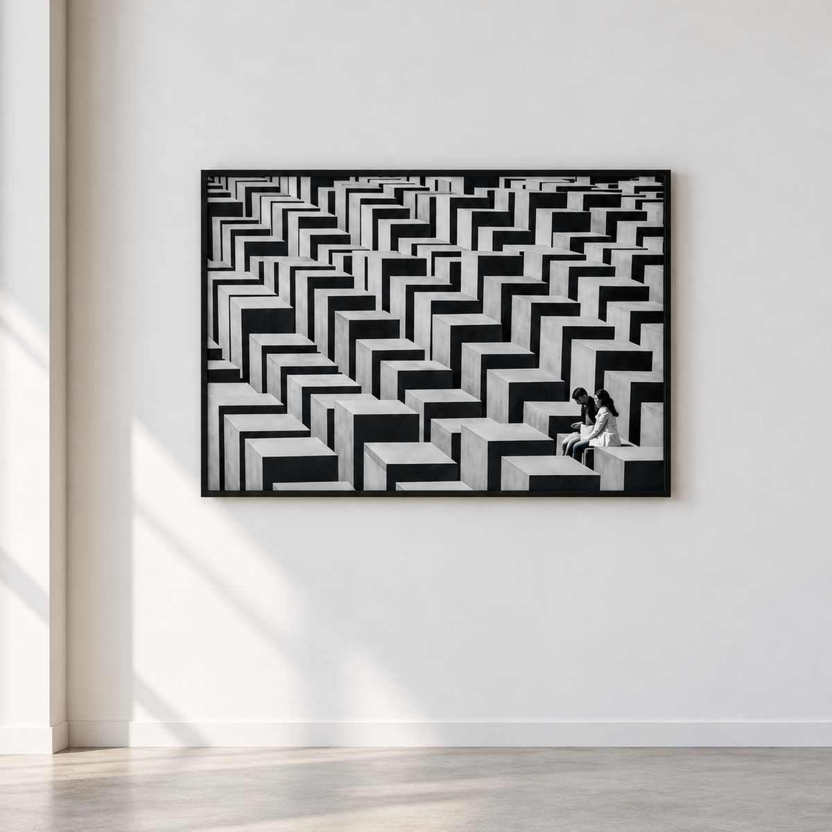 Geometric Concrete Shadows | Renate Reichert