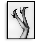 Glamorous Black High Heels