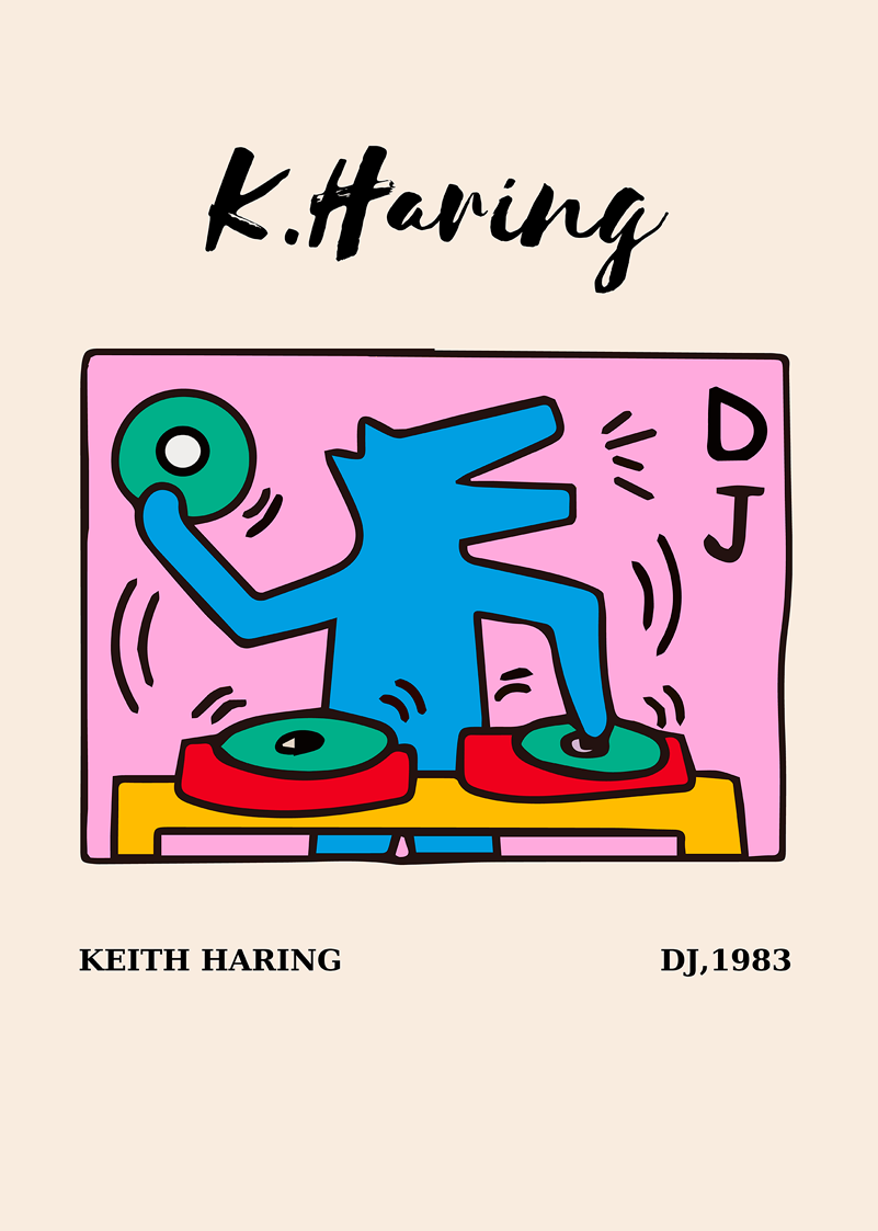 Keith Haring | DJ
