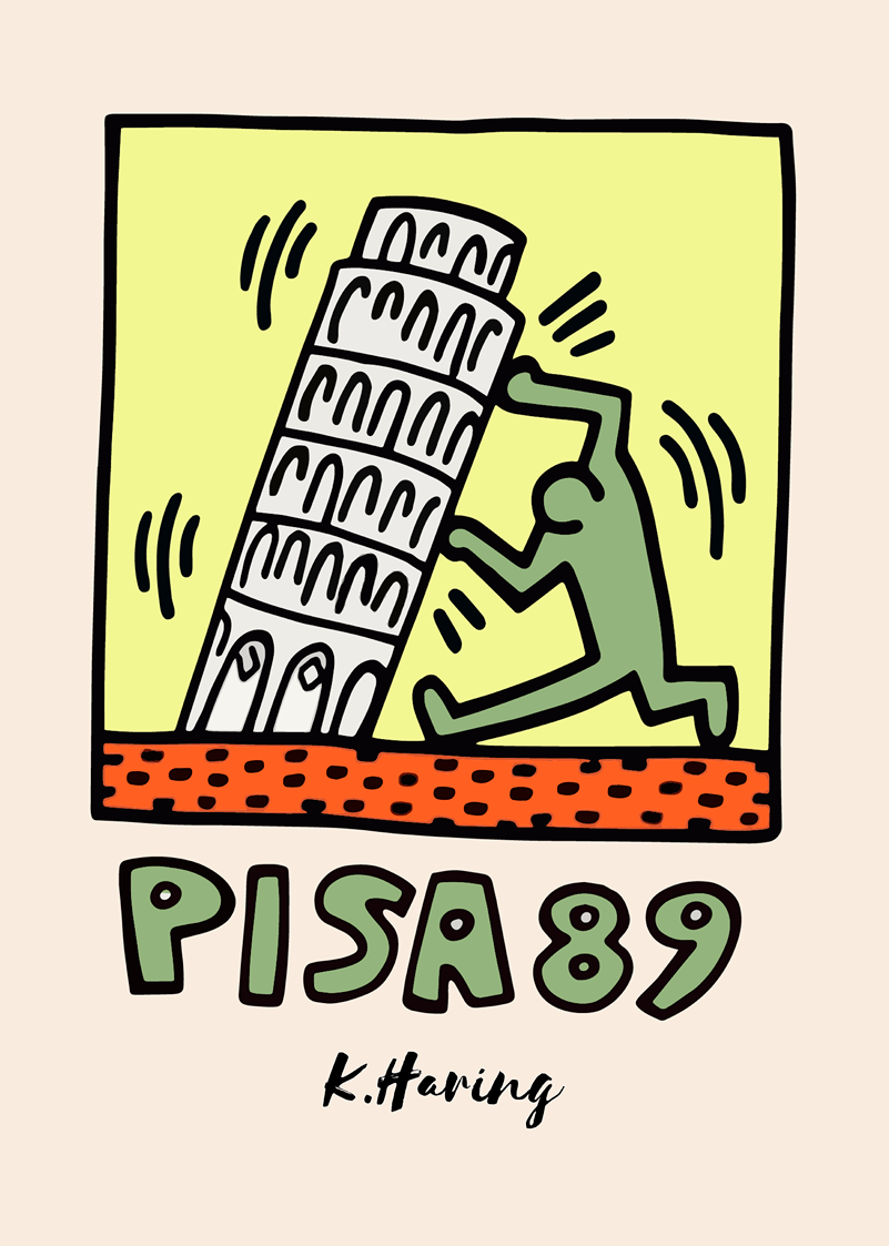 Keith Haring | Pisa 1989