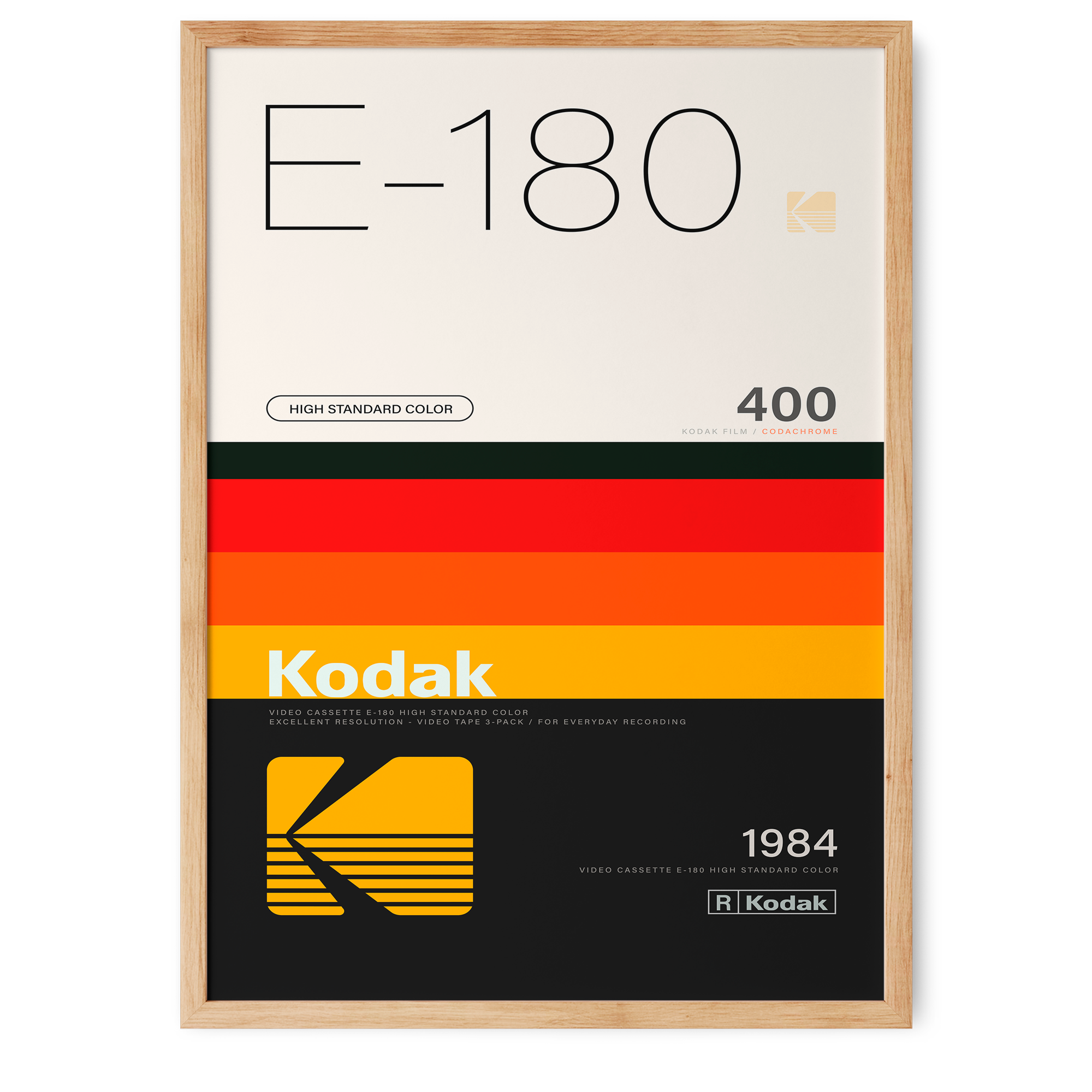 Kodak E-180 – O Clássico da Era VHS