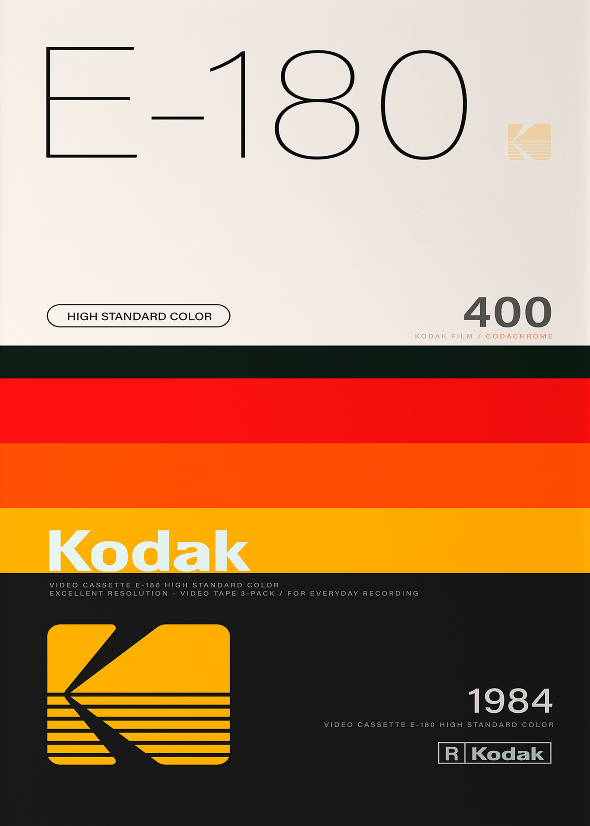 Kodak E-180 – O Clássico da Era VHS