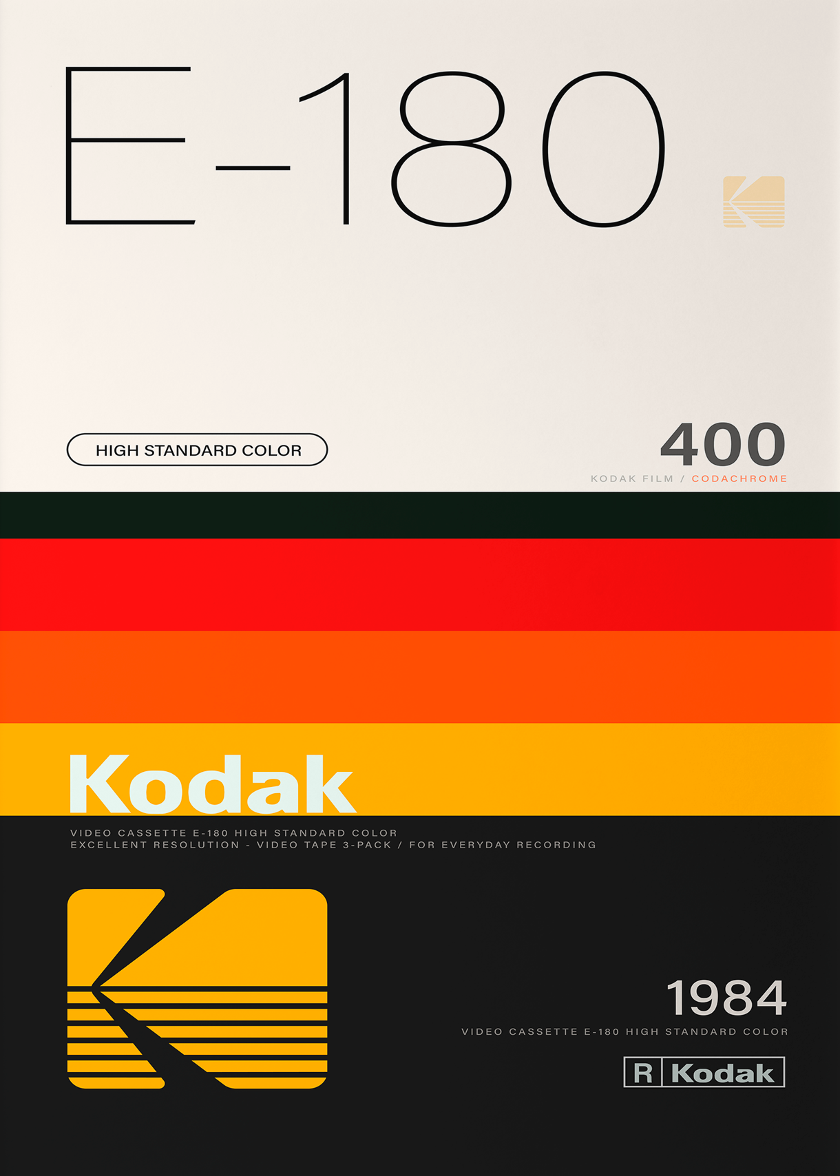 Kodak E-180 – O Clássico da Era VHS