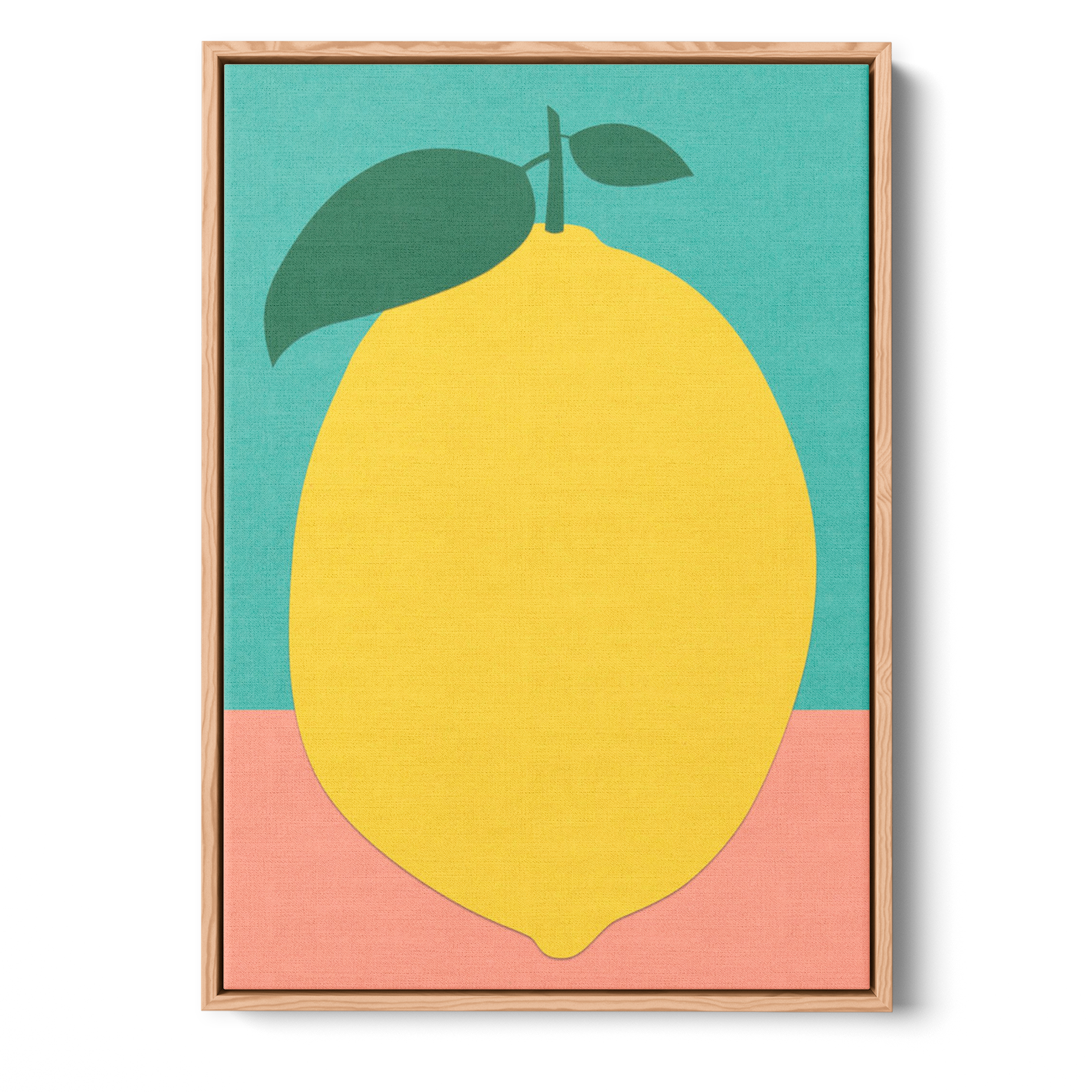 Lemon With Two Leaves | Rosi Feist