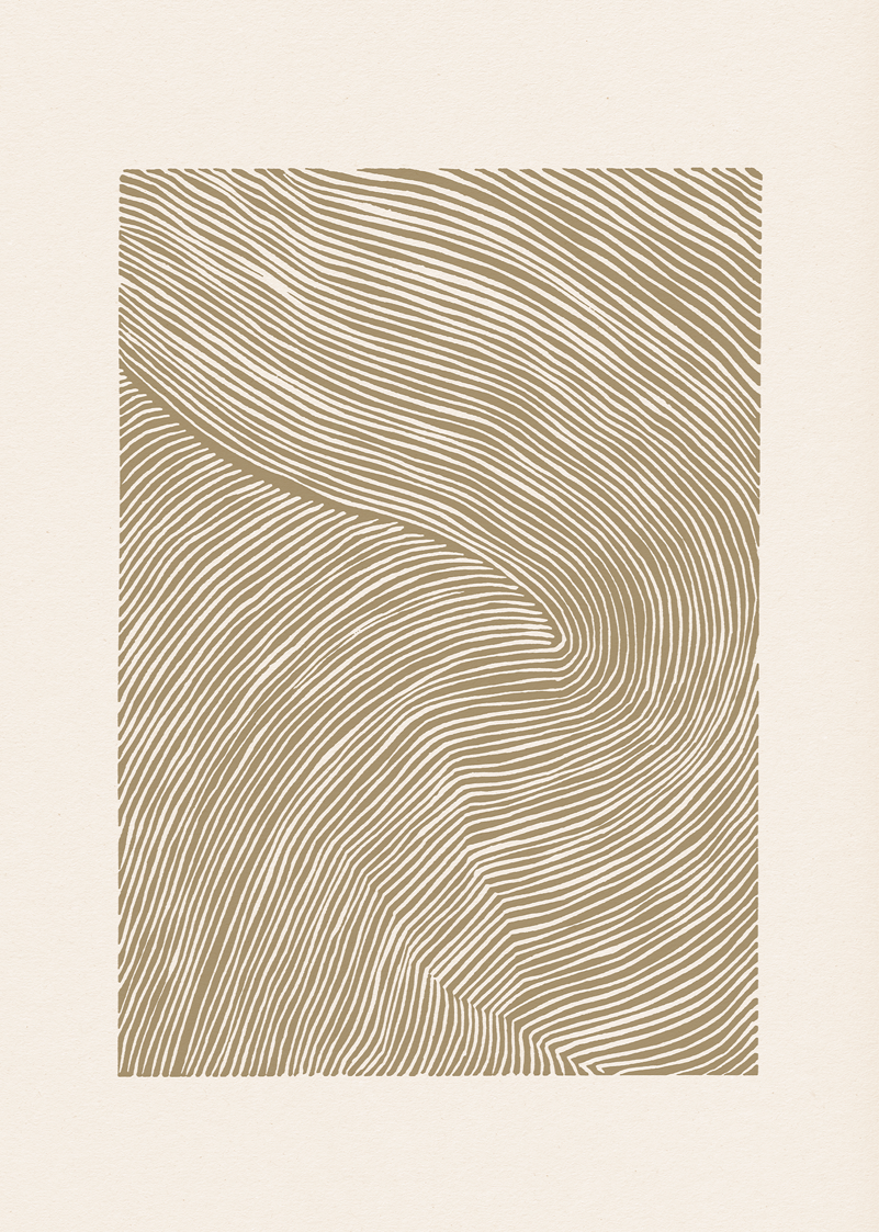 Arte Linogravura | Bege