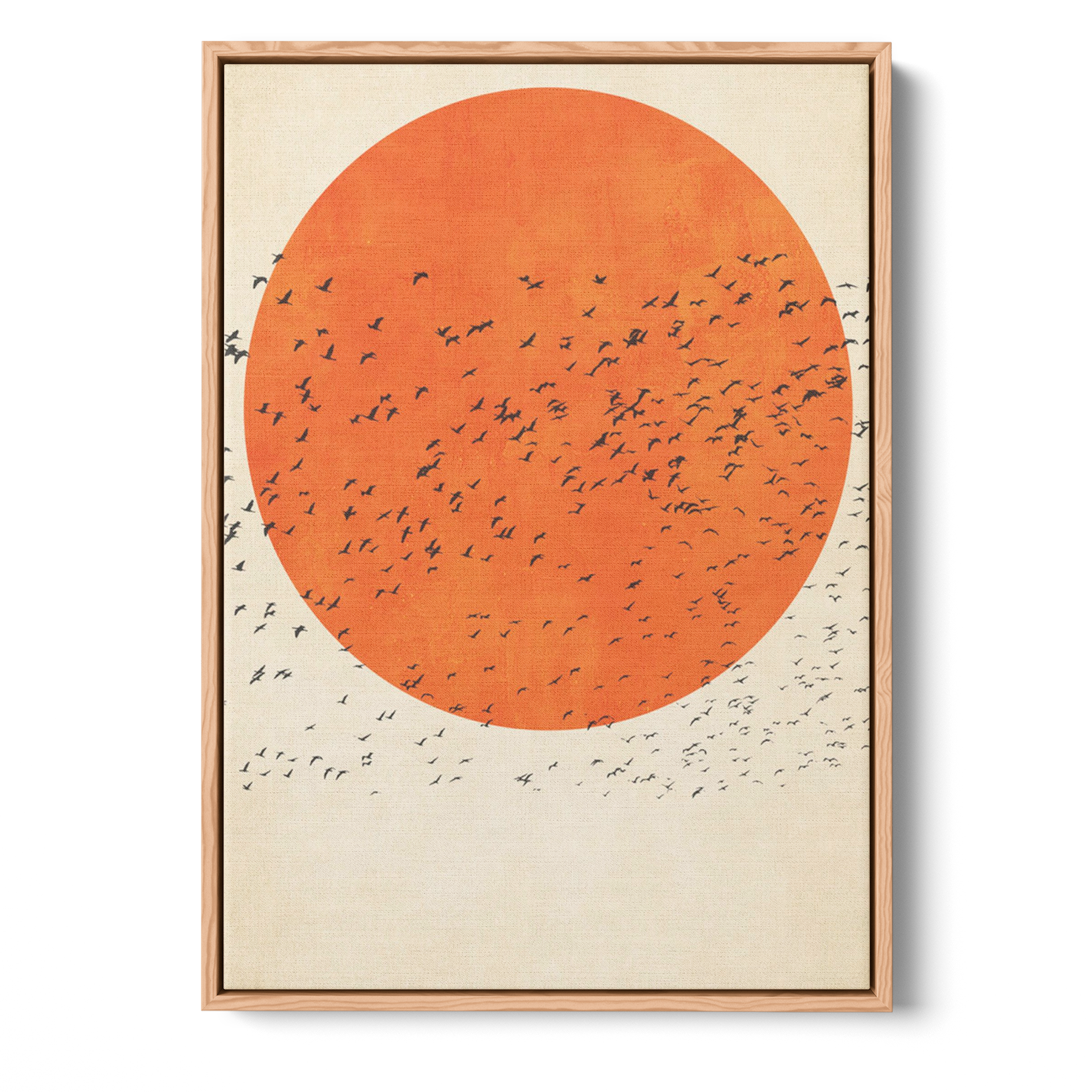 Sunset Flock Flight | Kubistika