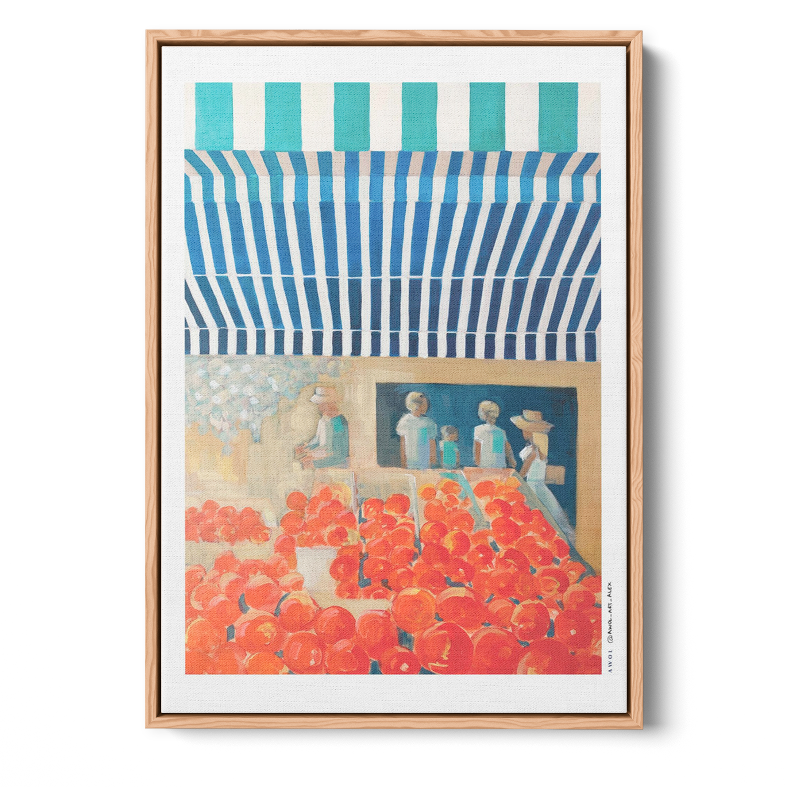 Market Day: Nice, France | Awol Art Alex