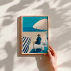 Mediterranean Beach Siesta | Awol Art Alex