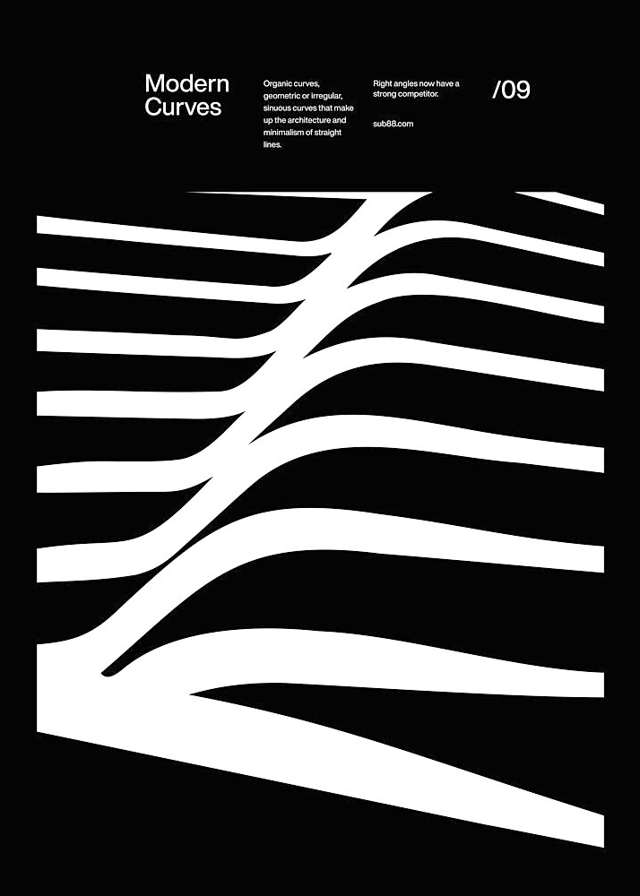 Modern Organic Curves 09 | David Vineïs