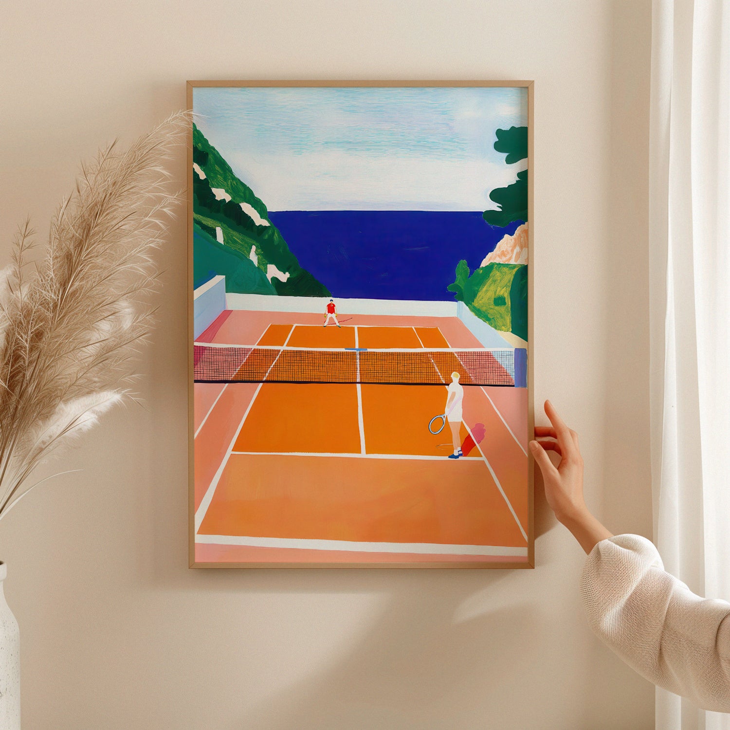 Monaco Tennis Match