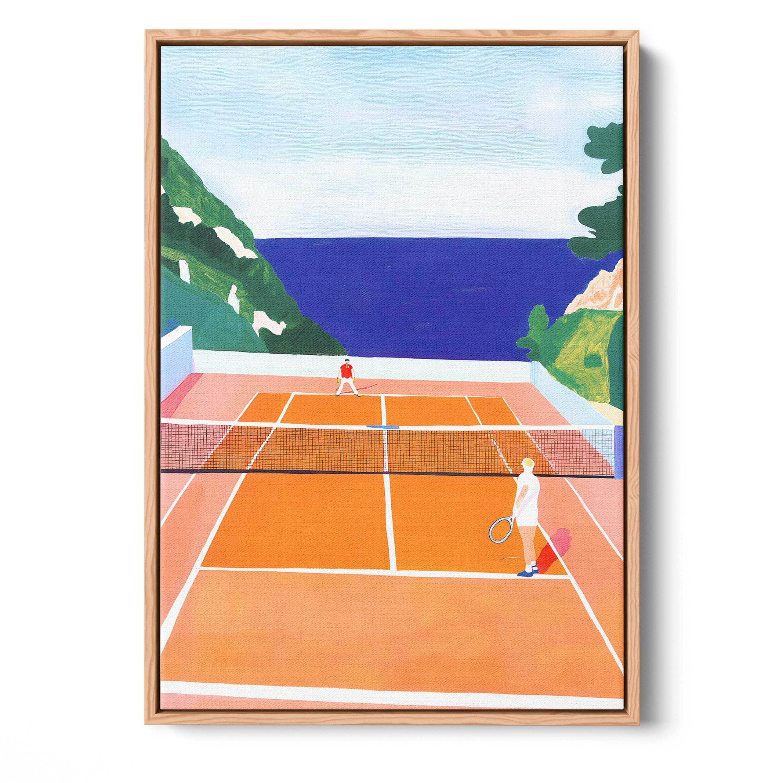 Monaco Tennis Match