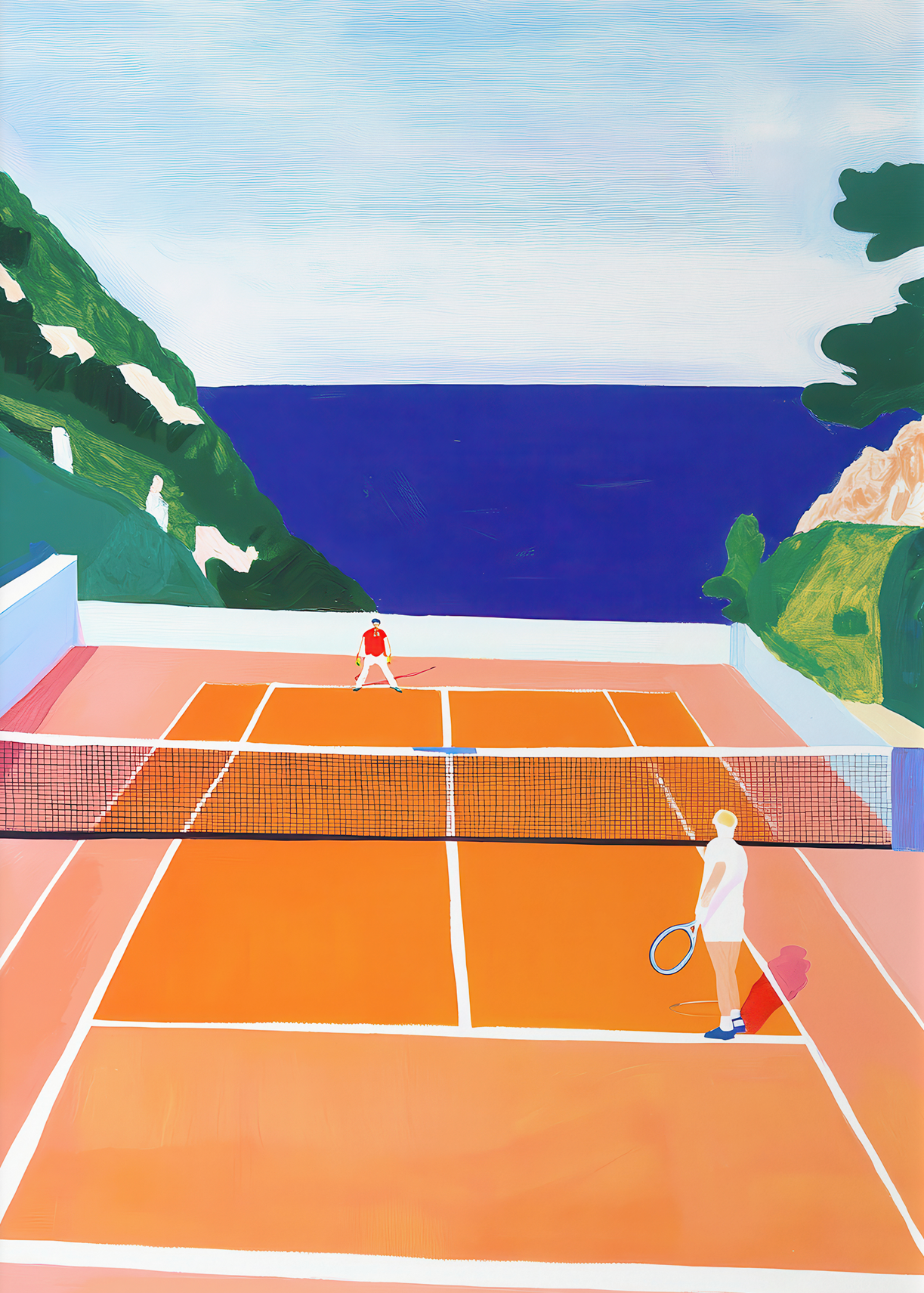 Monaco Tennis Match
