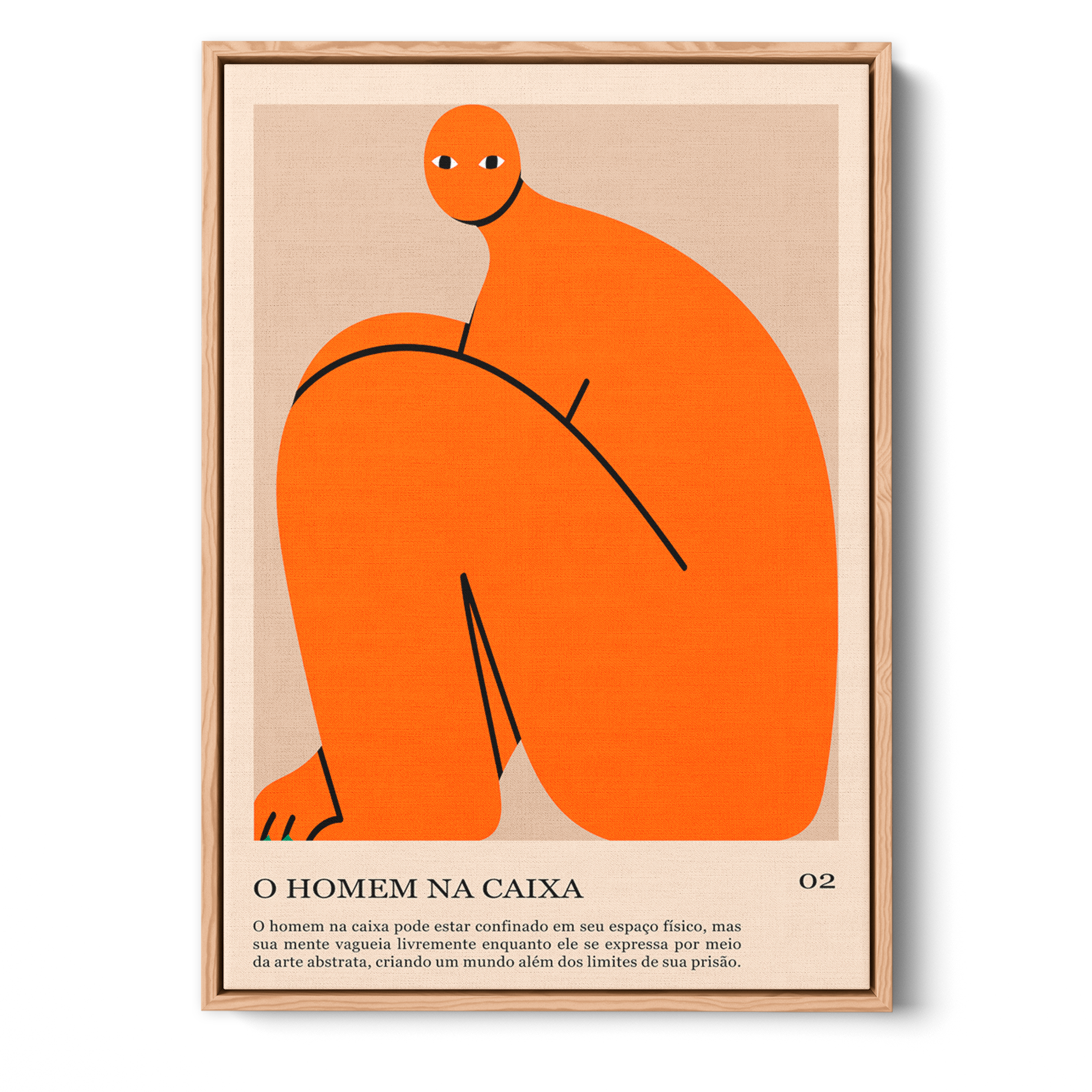 O Homem na Caixa | Laranja