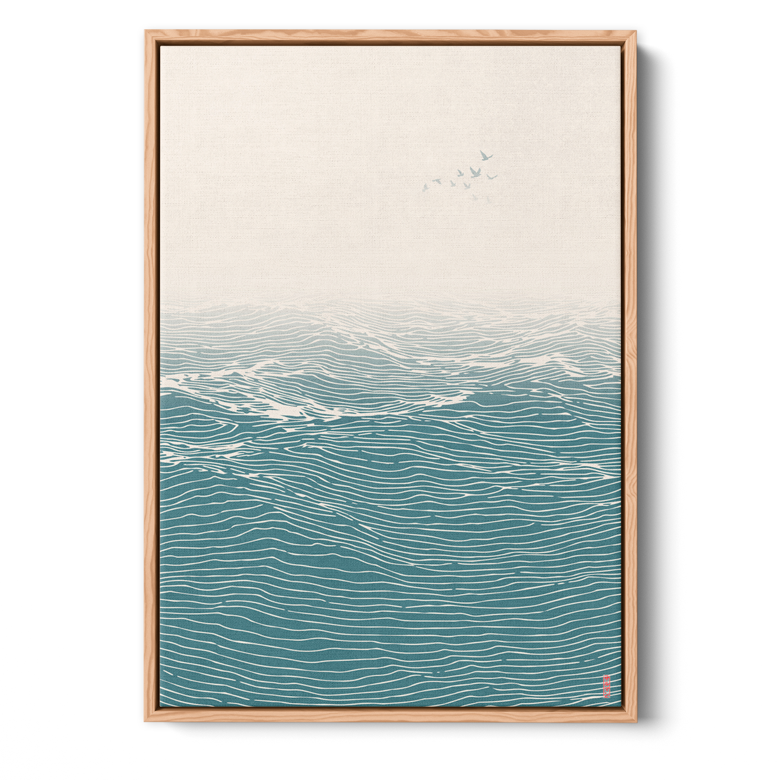 Out at Sea - Ondas Japonesas