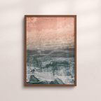 Pink and blue coastal | Raisa Zwart