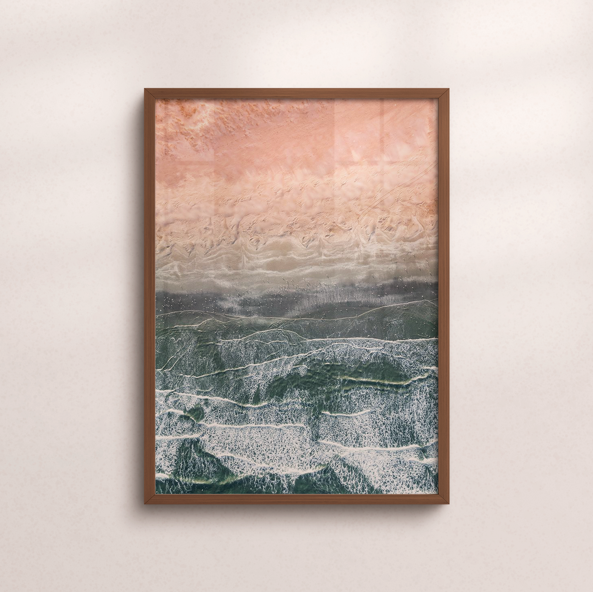 Pink and blue coastal | Raisa Zwart
