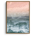 Pink and blue coastal | Raisa Zwart