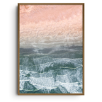Pink and blue coastal | Raisa Zwart