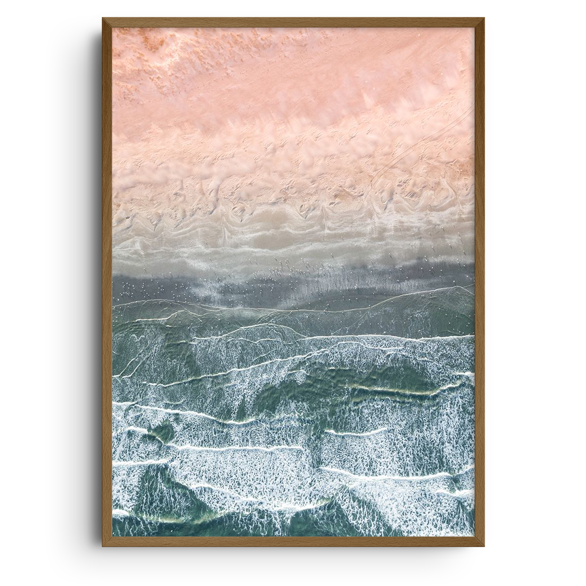 Pink and blue coastal | Raisa Zwart