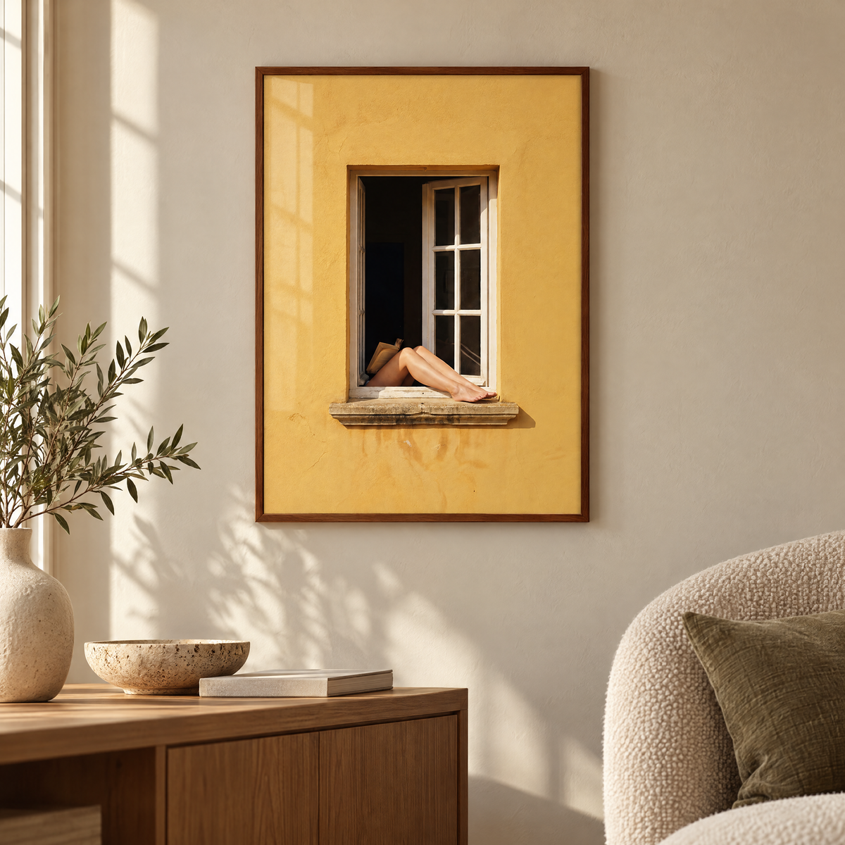 Relaxed Legs in Window | Andreas Magnusson
