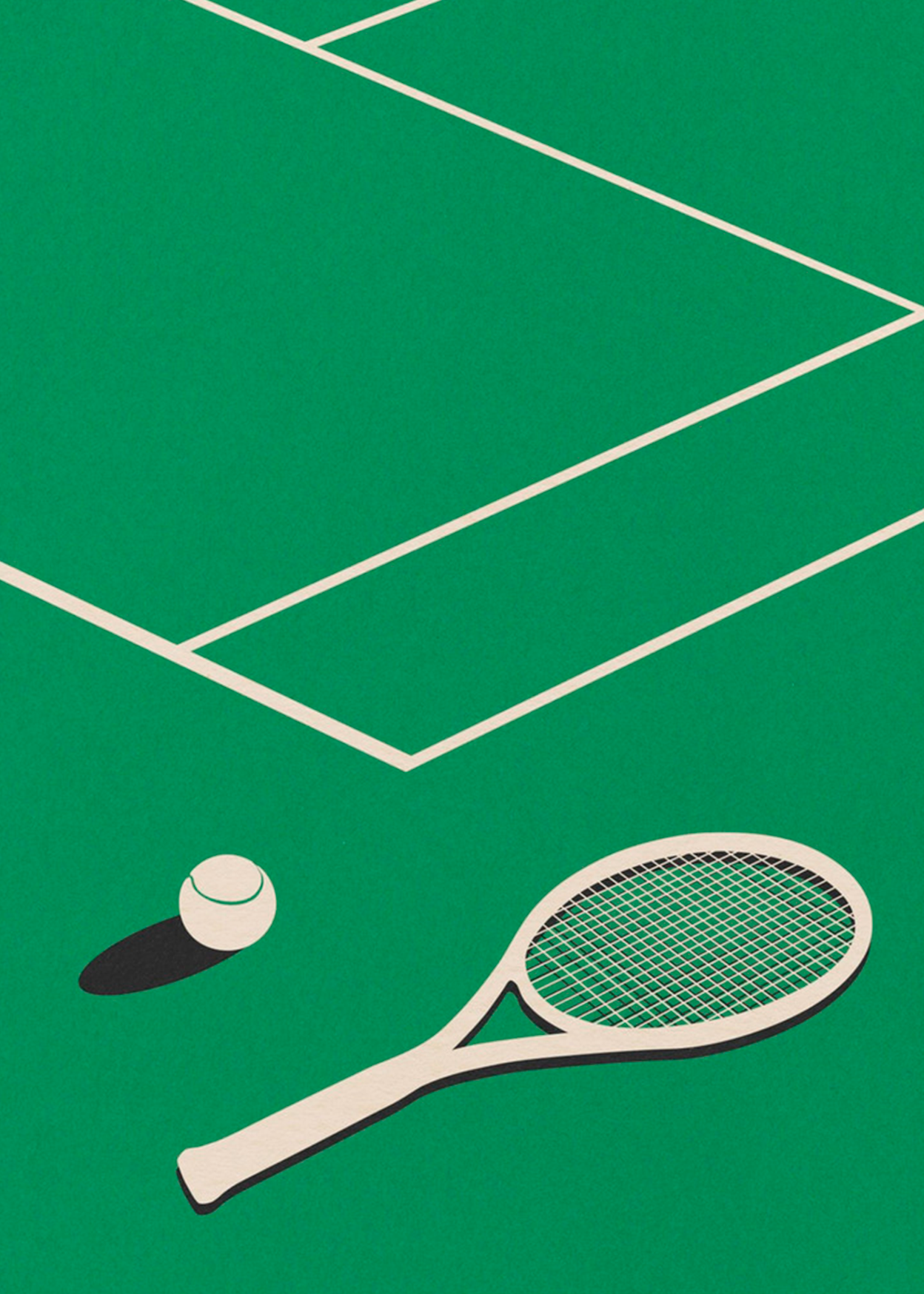 Silent Tennis Court | Rosi Feist