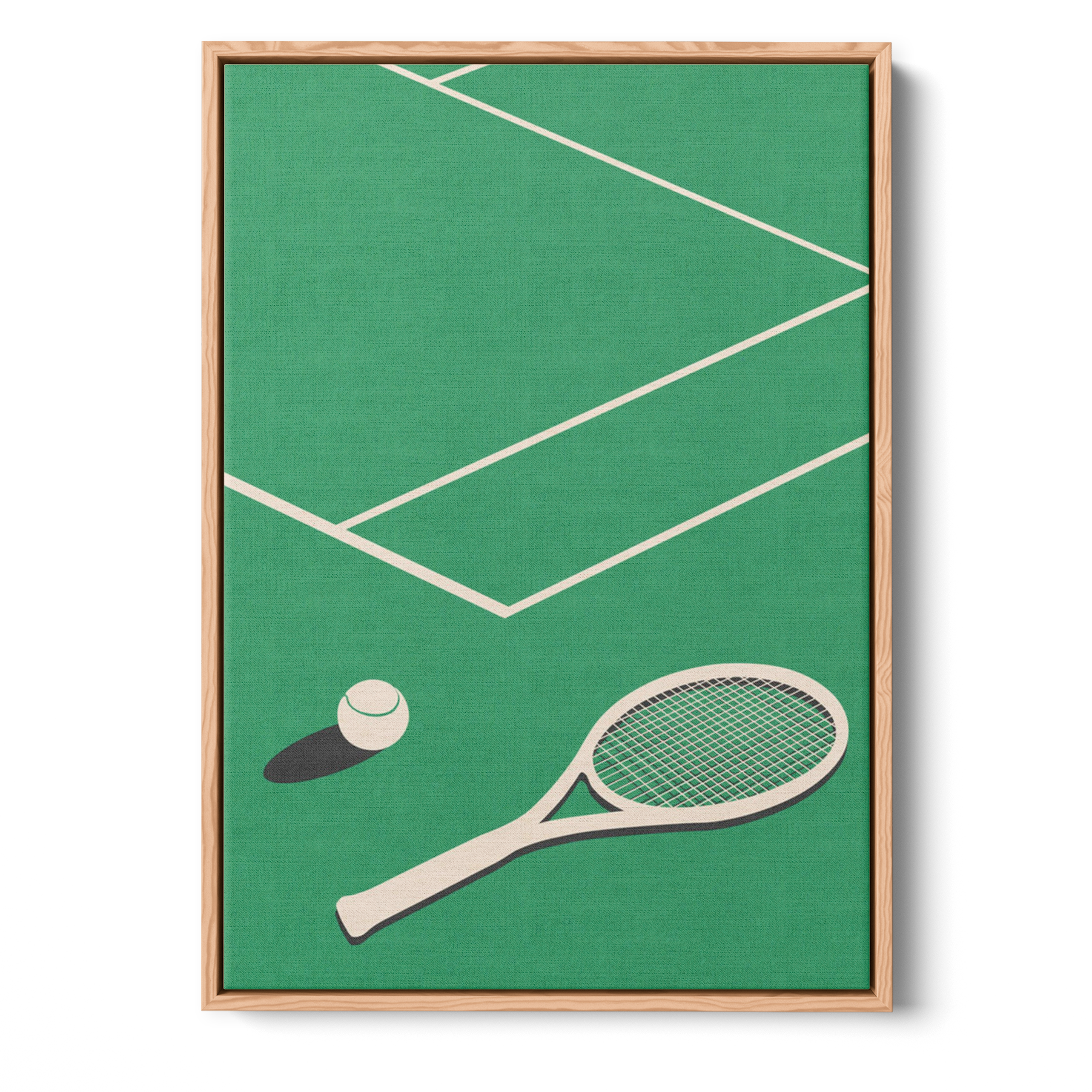 Silent Tennis Court | Rosi Feist