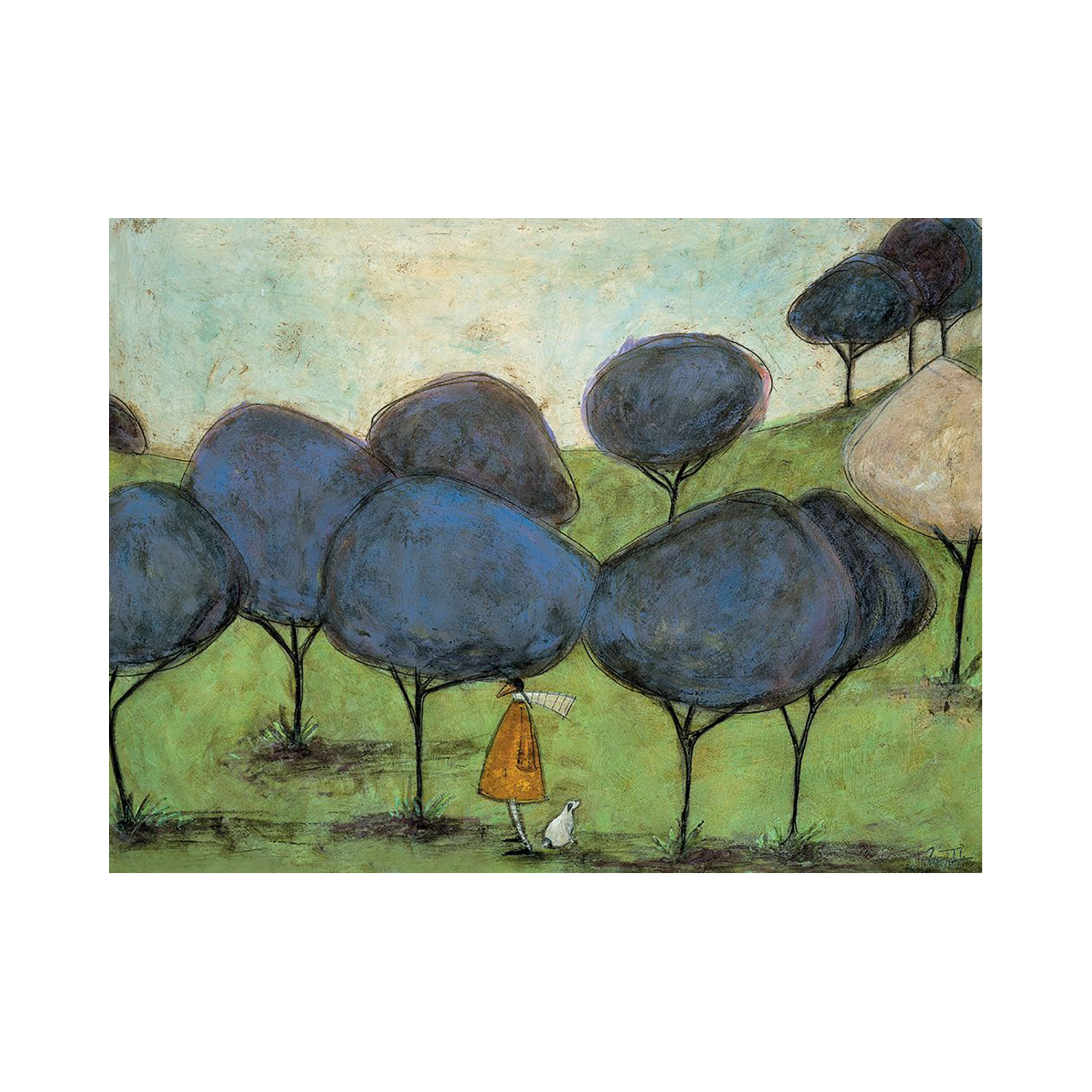 Sniffing Their Lilac | Sam Toft
