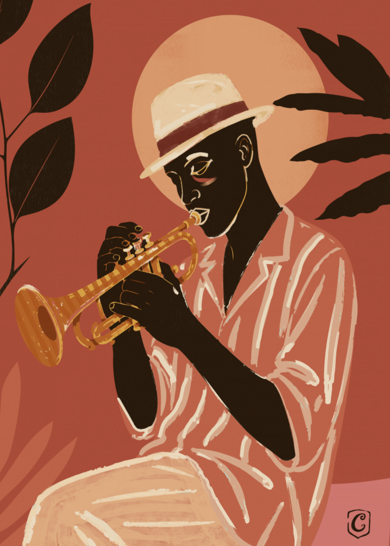 Soulful Jazz Trumpeter