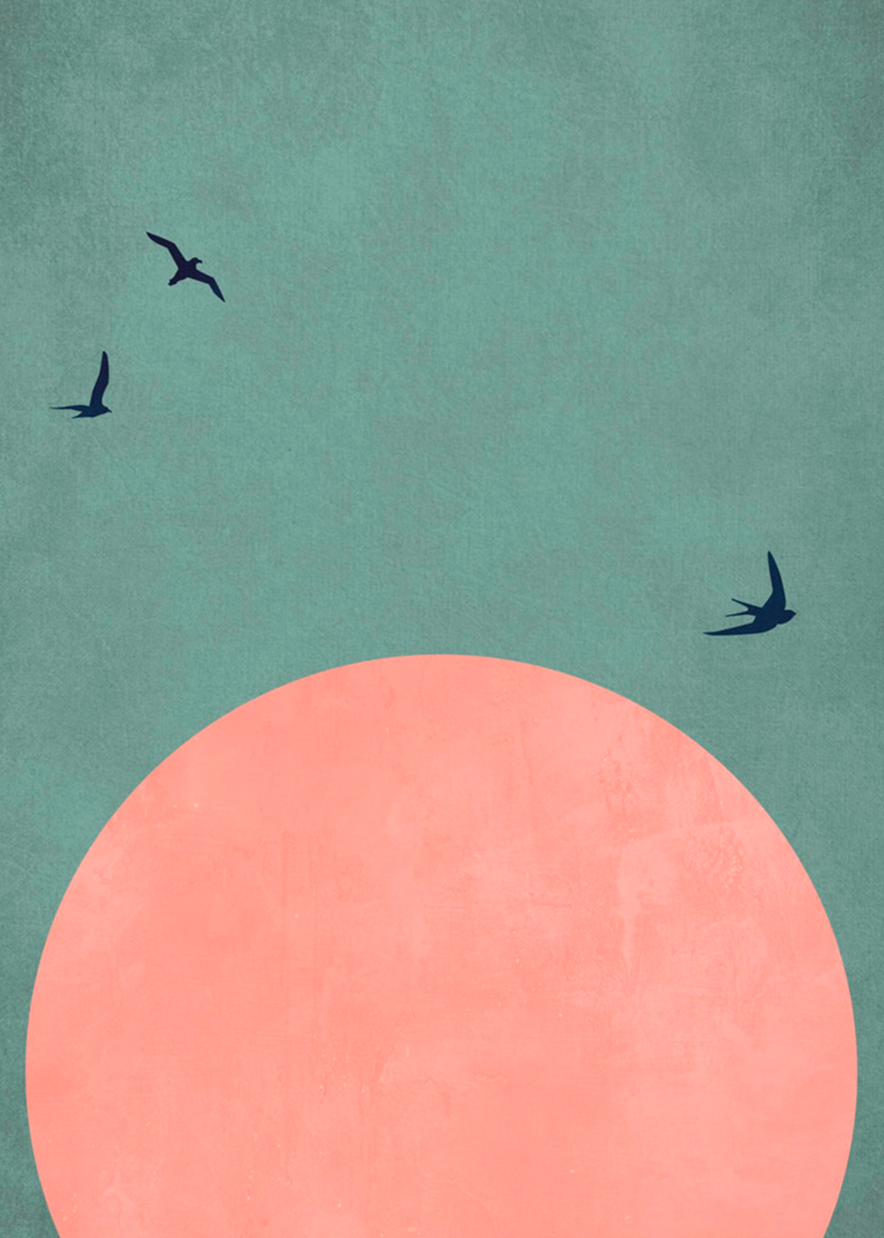 Sunset Flight | Kubistika