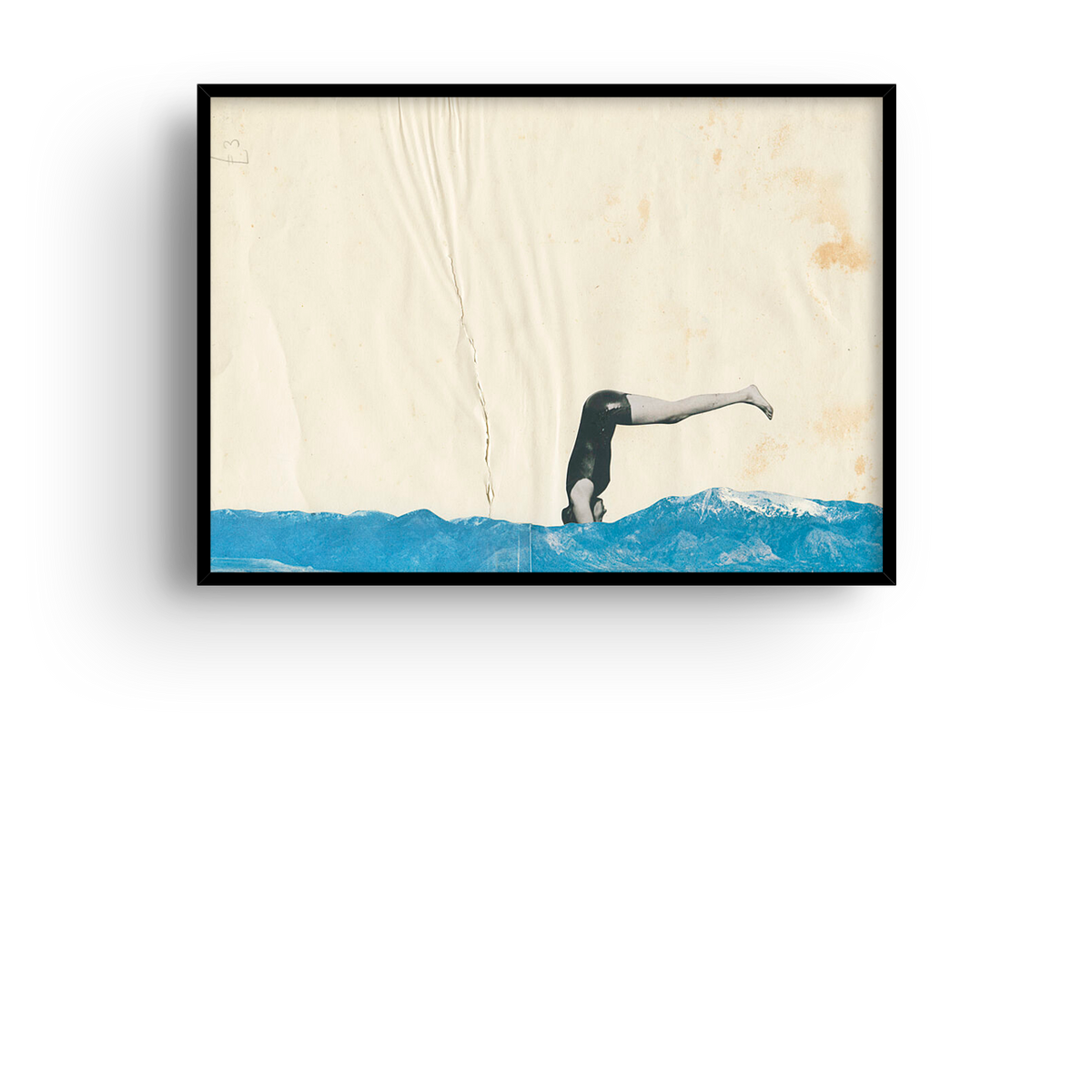 Surreal Mountain Headstand | Cassia Beck