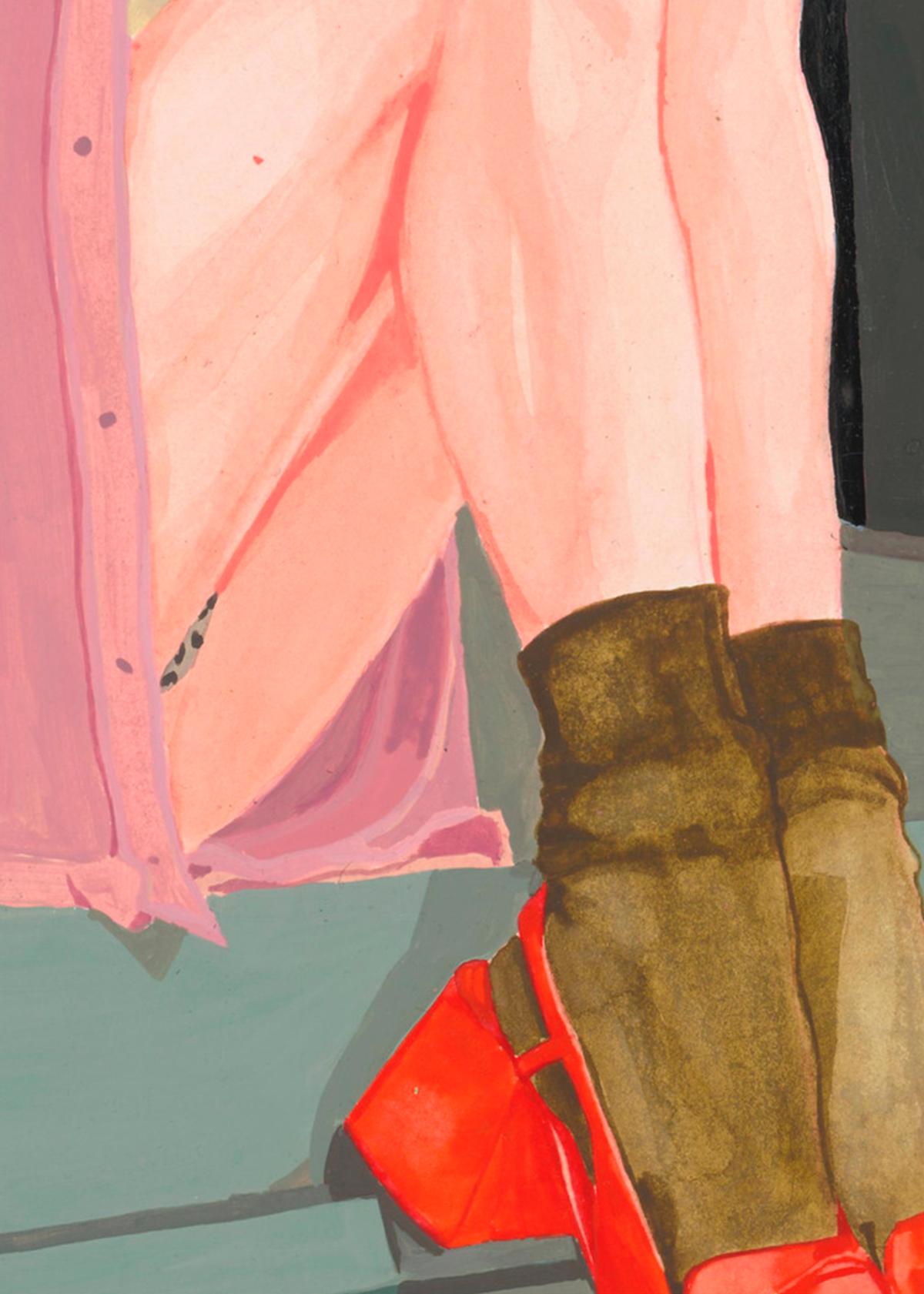 The Waiting Girl | Sophia Novosel