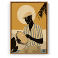 Tropical Tambourine Player