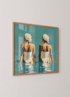 Two Friends At The Beach | Layla Oz