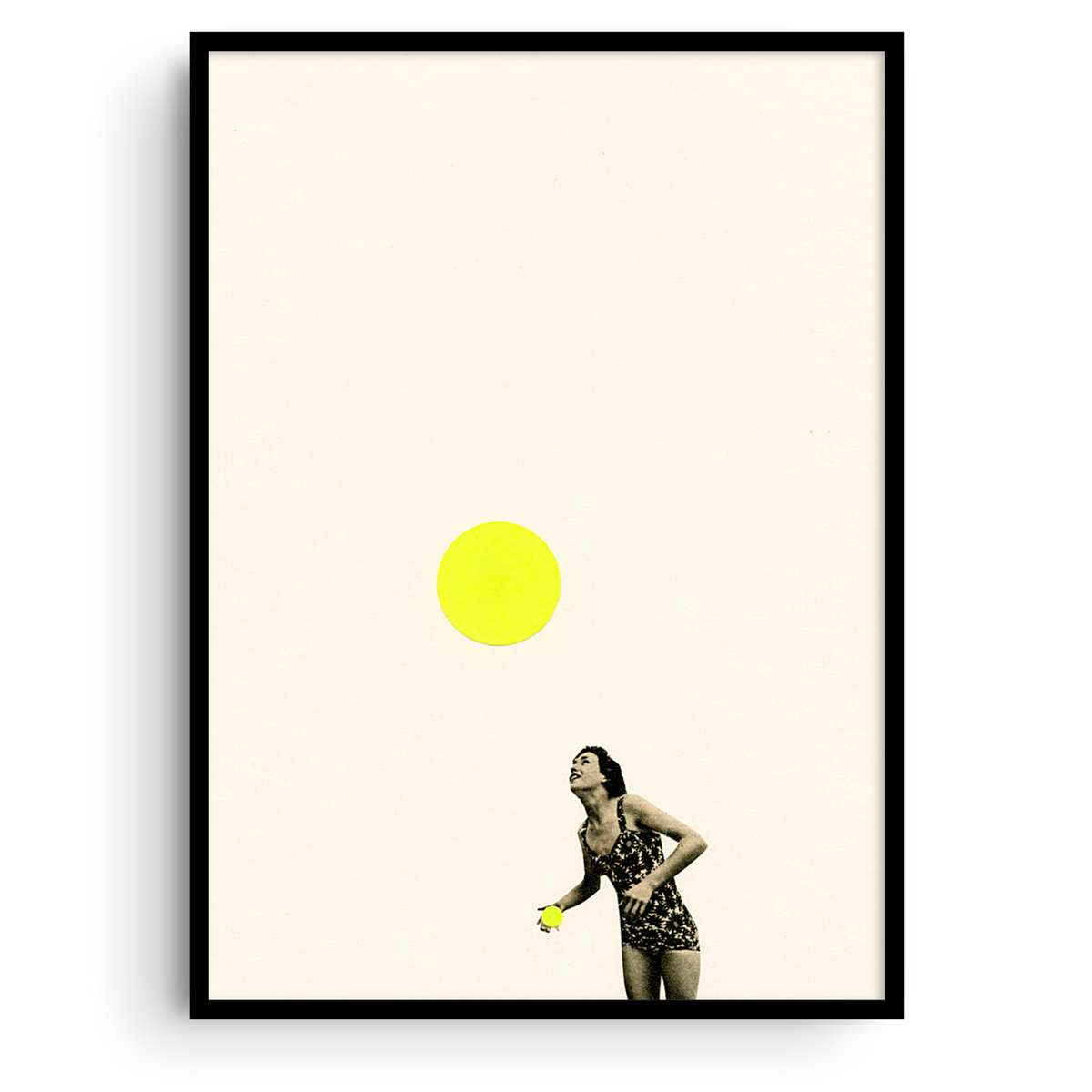 Yellow Ball Summer Fun | Cassia Beck