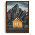 Yellow House Dramatic Fjord | Petri Damstén