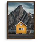 Yellow House Dramatic Fjord | Petri Damstén